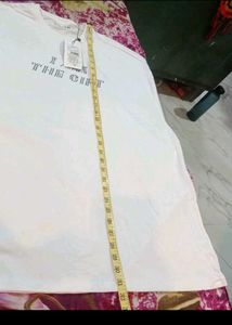 SHEIN White "I AM THE GIFT" T-Shirt Dress