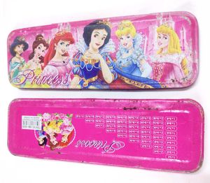 Princess metal Pencil Box