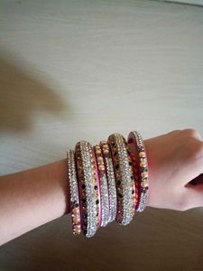 Embellished Bangle Set