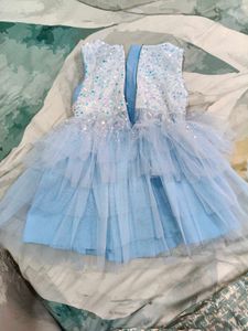 Sparkly Blue Tutu Dress
