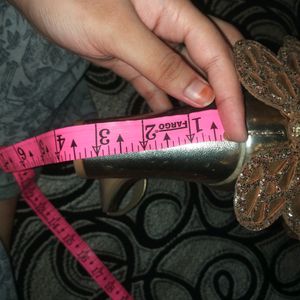 New Cute Heels Sandal Glittery Butterfly