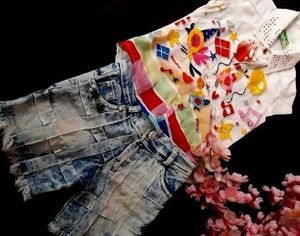 Top With Short Combo