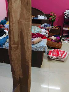 Elegant Embellished Brown Ethnic Gown