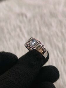 Men's Solitaire Ring 925 silver