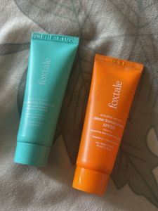 Foxtale Instant Glow Duo &amp; Nykaa Lipsticks