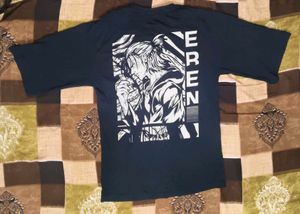 Anime Eren Graphic T-Shirt (L)