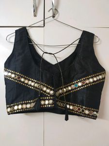 Embellished Mirror Work Blouse