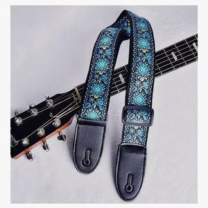 guitar strap double sided vintage