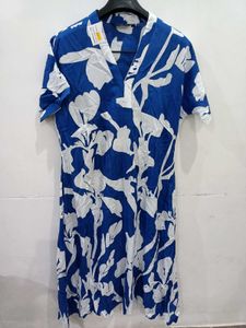 Floral Print Midi Dress