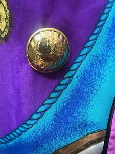 Vibrant Versace Print Style Blaz