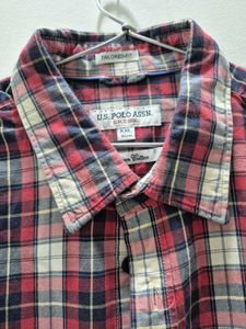 U.S. Polo Assn. Plaid Long Sleeve Shirt