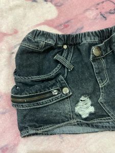 y2k low waist Mini Skort