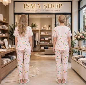 Cute Floral Pajama Set