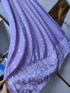 40 Size -l Lavender Anarkali Set