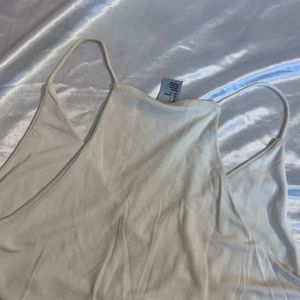 Cream Spaghetti Strap Camisole Top