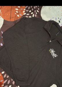 Stylish "Hustle" Quarter Zip Pullover