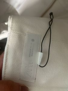 Zara White Sweetheart Neck Bandeau Top