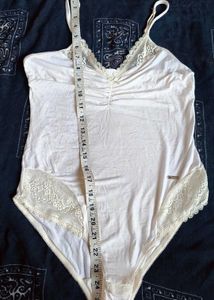 Lace Trim Bodysuit