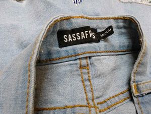 Blue Denim Shorts
