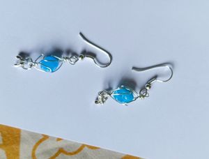 Stone Necklace With Bracelet And Earrings