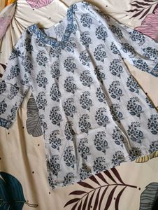 Designer Block Print Kurta