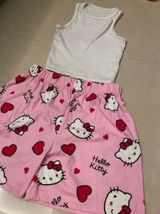 Cute Hello Kitty Pajama