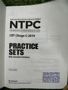 RRB NTPC CBT Practice Sets 2019 Book