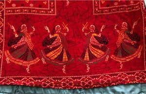 🍂 Comfortable Red Nightwear with Dancer Print 🍂