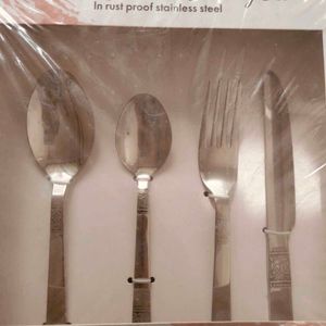Oriflame Festive Rose Cutlery Set