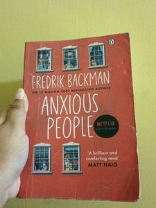 Anxious People by Fredrik Backman Book