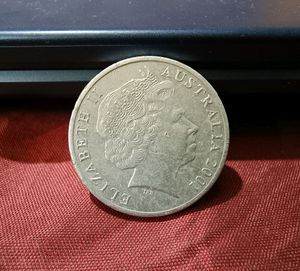 Australia 20 Cents Foreign Coin 2001 (Big Size) 🪙