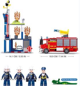 Sluban Fire Fighting Training Center Building Bloc
