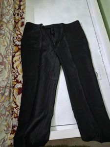 Classic Black Suit Pant with Embroidery