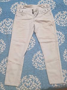High-Waisted Button-Fly Jeans