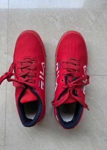 Red Fila Sneakers