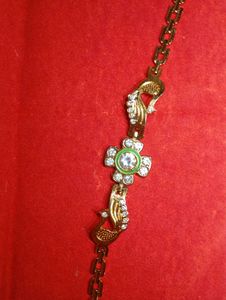 2 Vintage Gold Tone Bracelets
