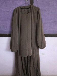 Comfortable Brown Kurta Set