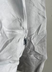 Puma White Hoodie
