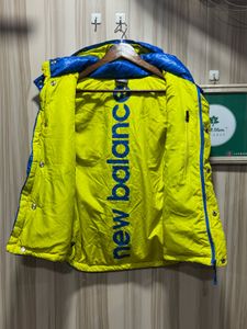 New Balance Sleeveless Hooded Puffer Jacket