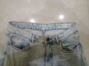 Light Wash Wide Leg Jeans