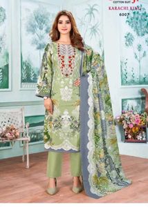 stylish Printed Pakistani suit