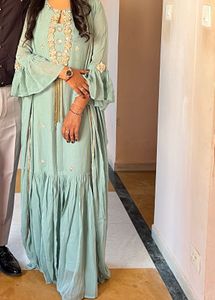 Elegant Blue Ethnic gown