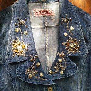 Stylish denim vest