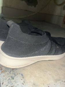 Comfortable Black Slip-On Sneakers