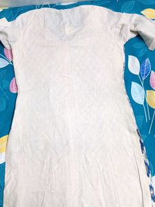 blue kurta set