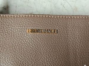 brand is bruno magli OG Stylish Taupe Faux Leather