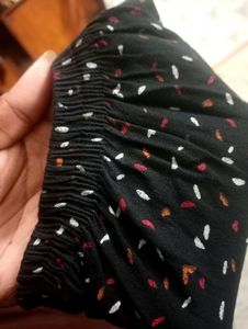 Women's Black &amp; red Printed Palazzos