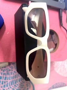 White Prada Sunglasses