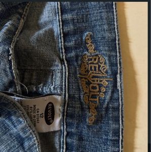 y2k revolt flare jeans (button is missing)