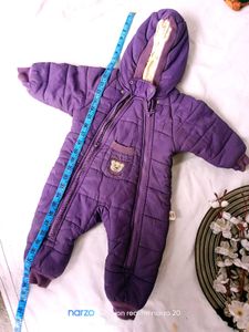 Baby Purple Snowsuit